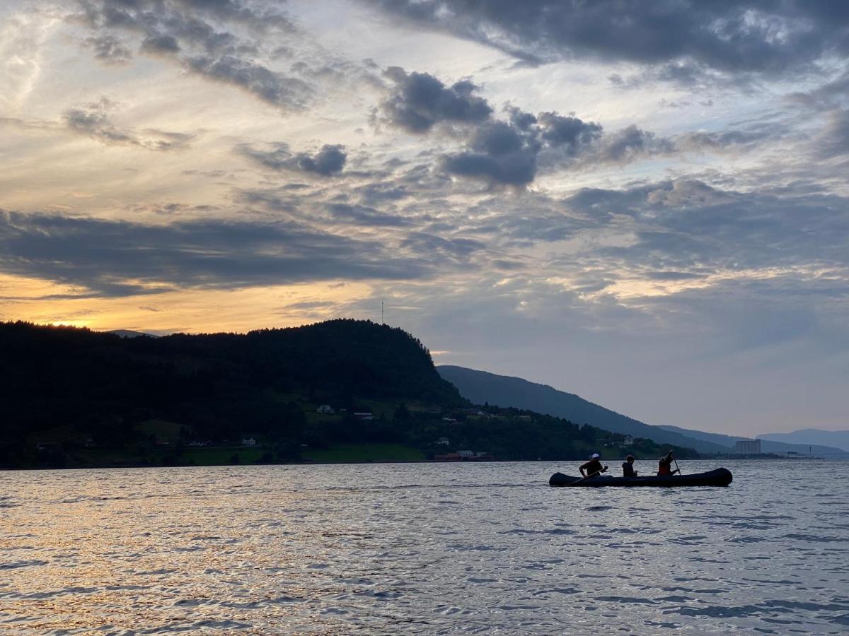 Fagervik Camping Tresfjord Bagian luar foto