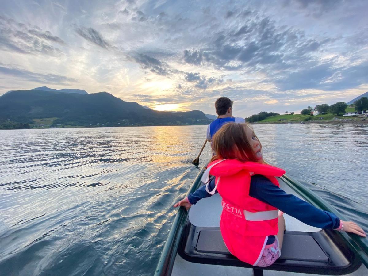 Fagervik Camping Tresfjord Bagian luar foto
