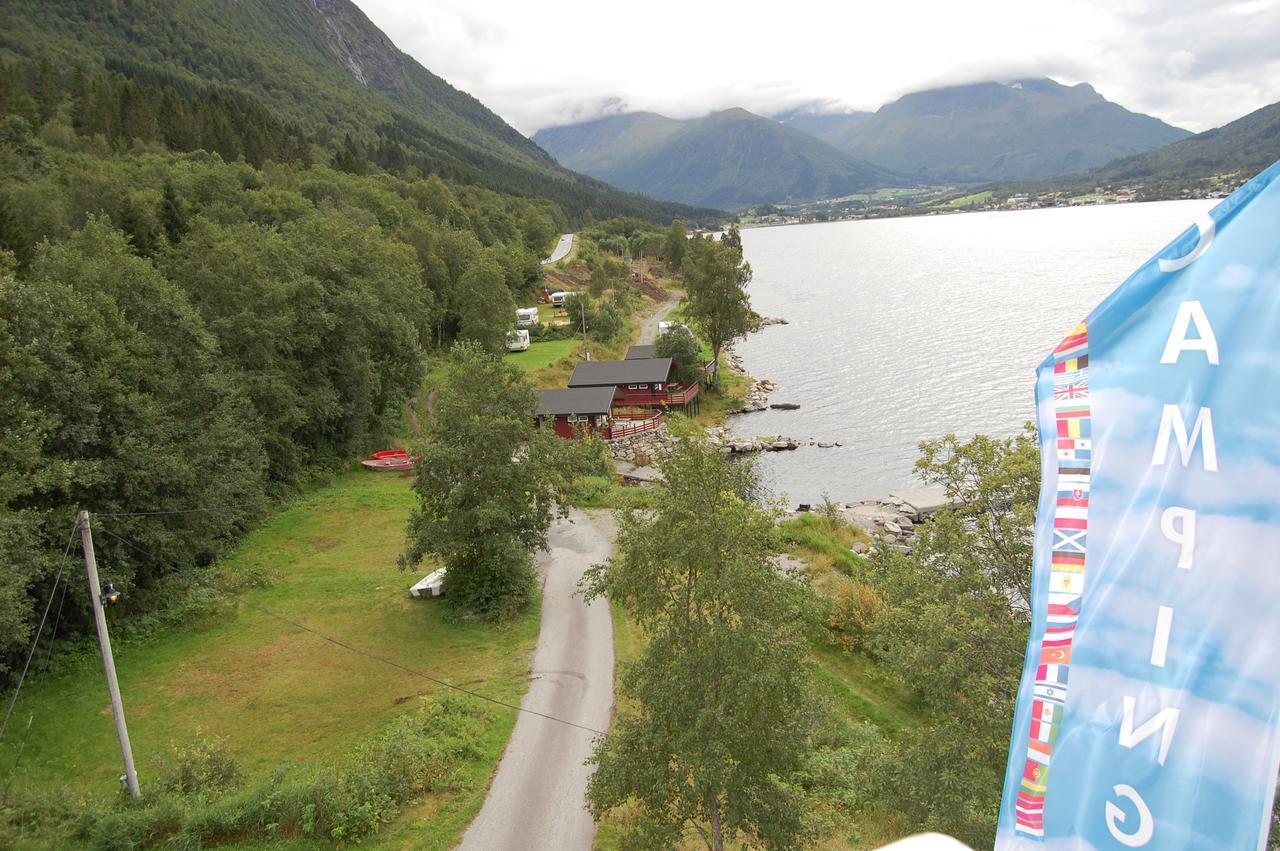 Fagervik Camping Tresfjord Bagian luar foto