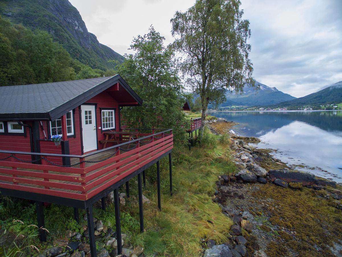 Fagervik Camping Tresfjord Bagian luar foto